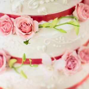 Flower On Wedding Cake